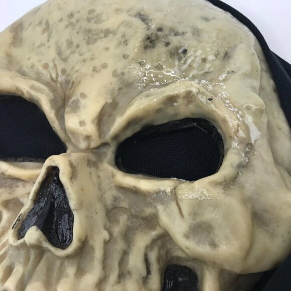 Easter Unlimited Halloween Skull Skeleton Scary Mask Scream Ghoul Crypt Black - Picture 10 of 13